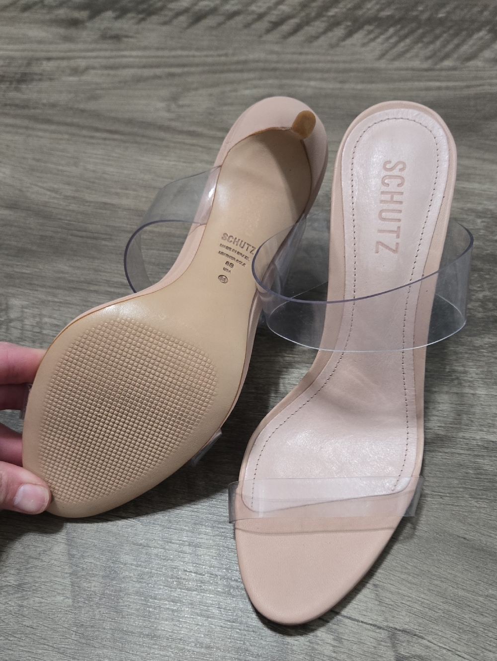 Schutz Ariella Suede Sandal Heels
